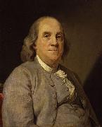 Joseph-Siffred  Duplessis Benjamin Franklin oil painting artist
